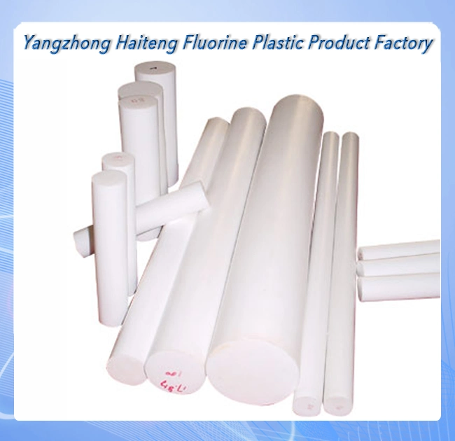 White Black Extruded PTFE Rod Solid Plastic Rod