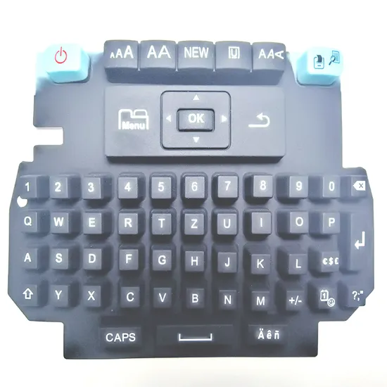 Factory Customized Silicone Buttons for CNC Machine Tools 