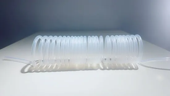 High Quality Transparent Plastic Tube Clear PTFE FEP PFA Spiral Coils