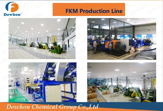 Low Compression Set FKM FPM Fluoroelastomer Rubber Precompound Compound Factory Supply 